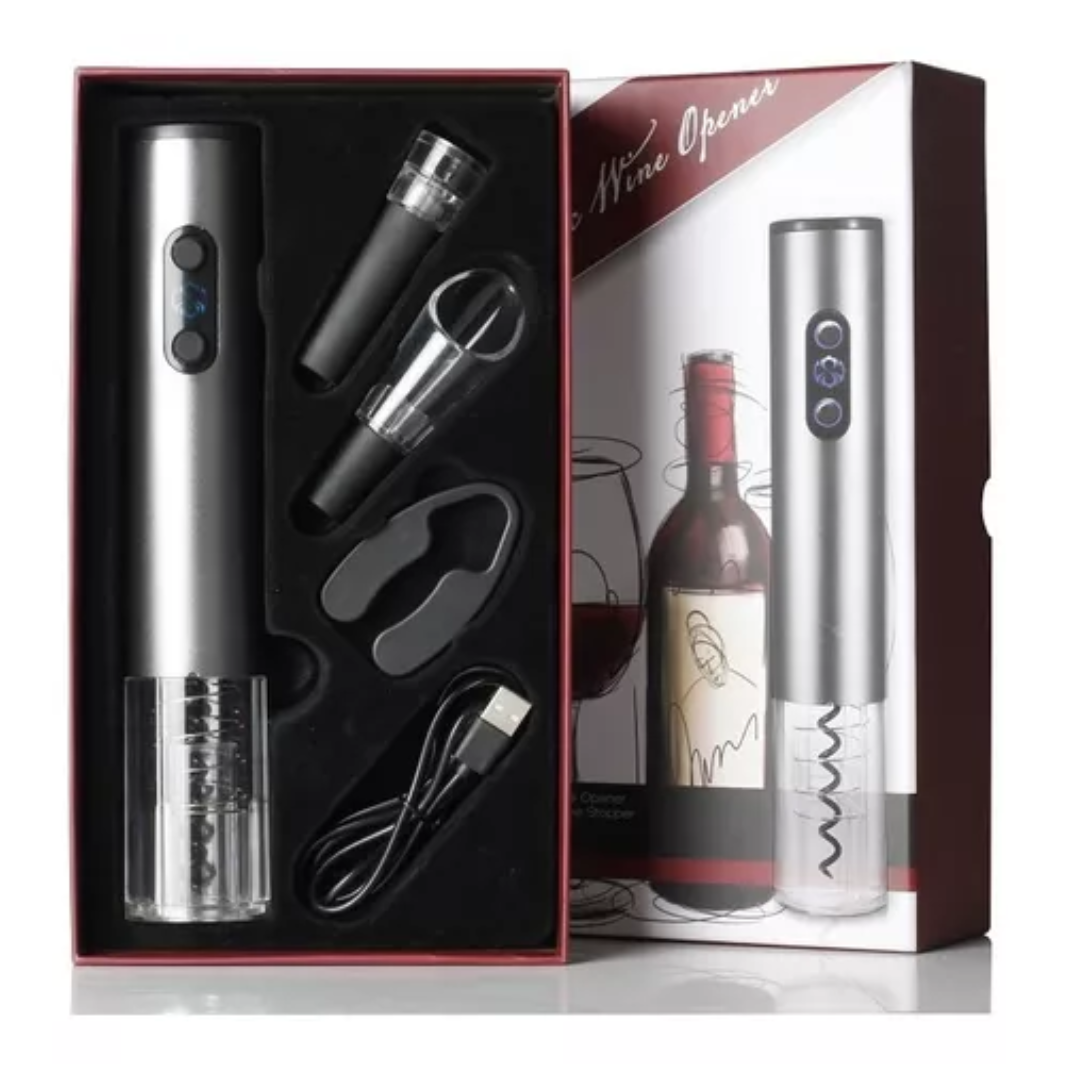 Miniatura 3 de Set Sacacorchos Eléctrico Para Vino